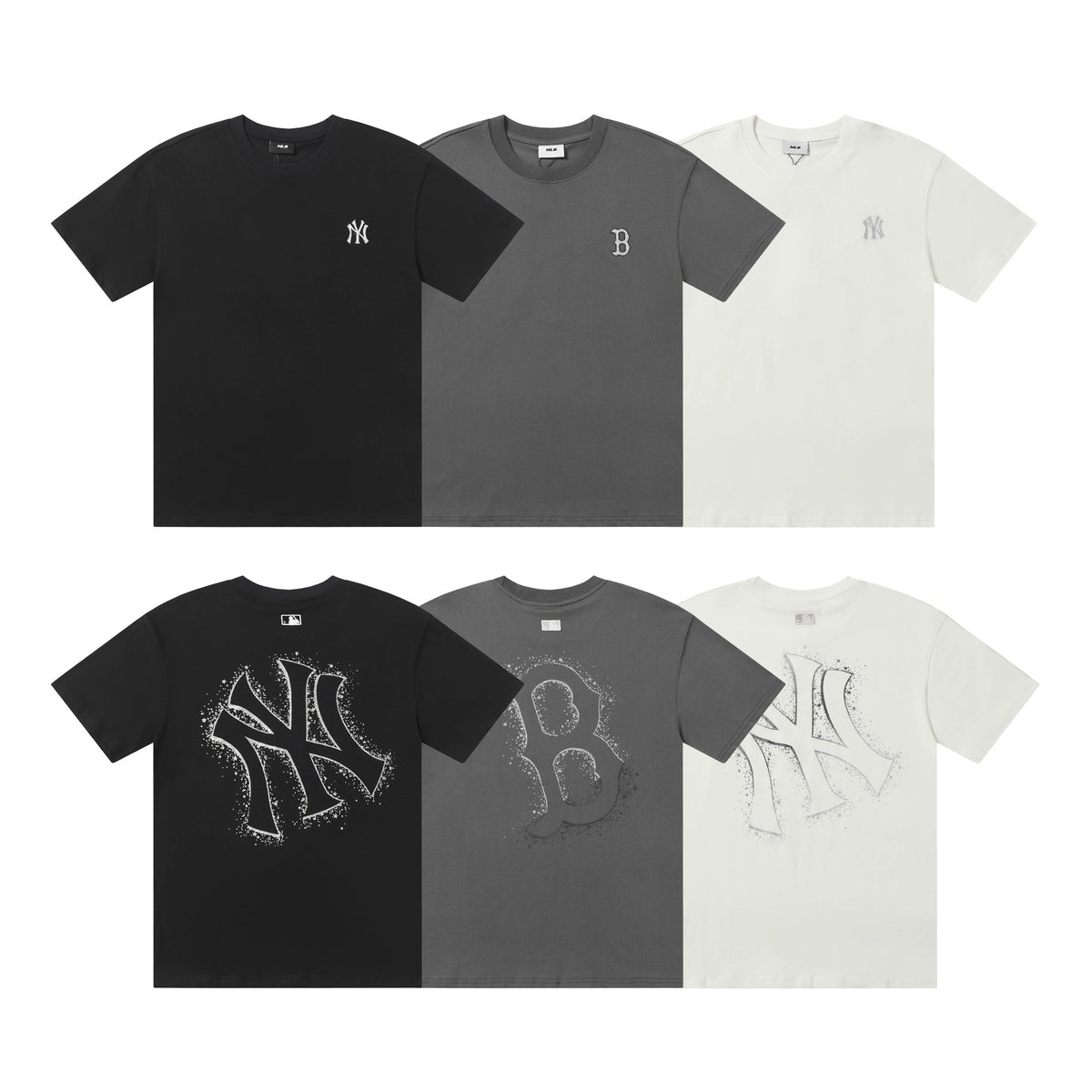 MLB Splatter Big Logo Short‑Sleeve T‑Shirt