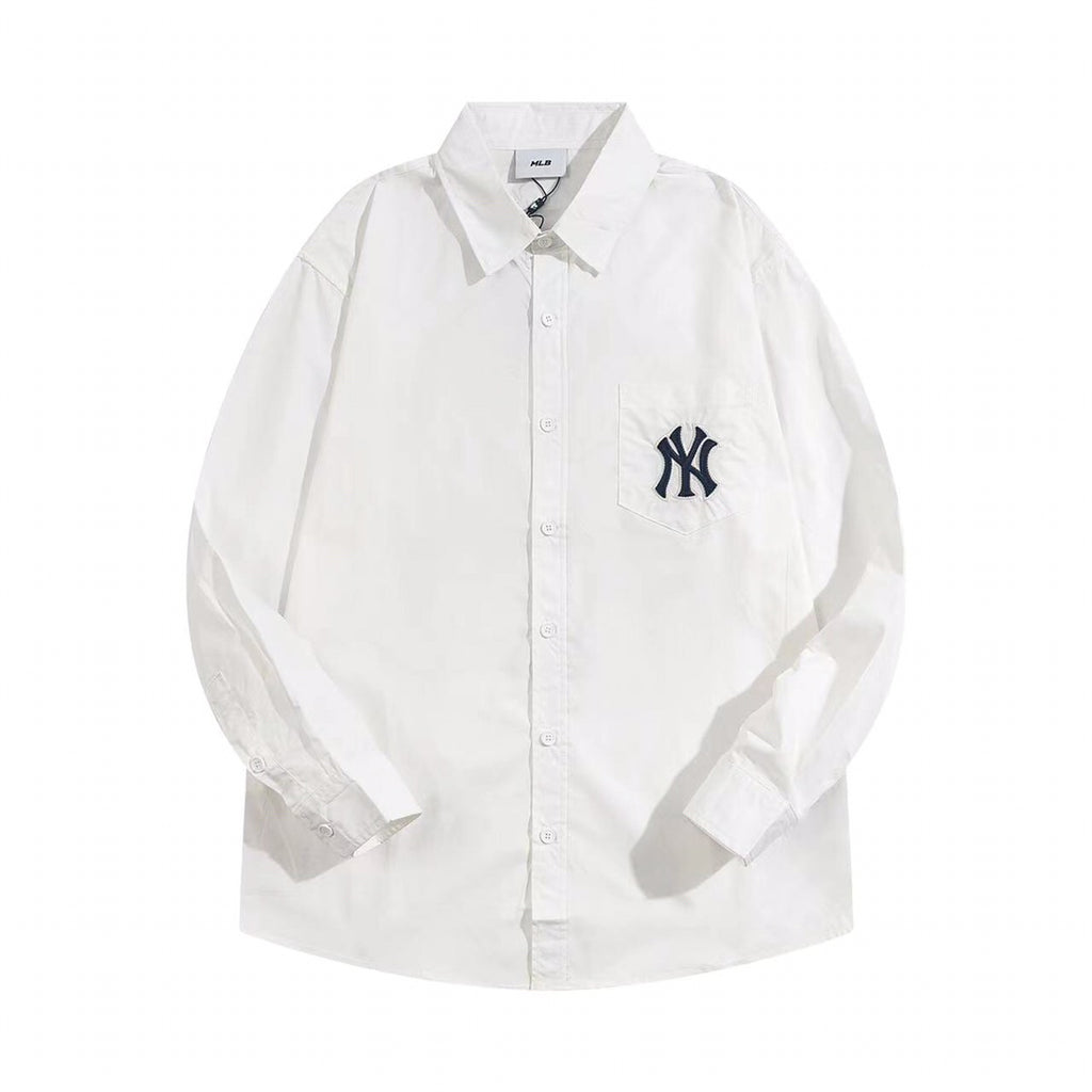 MLB New York Yankees Monogram Embroidered Oxford Shirt