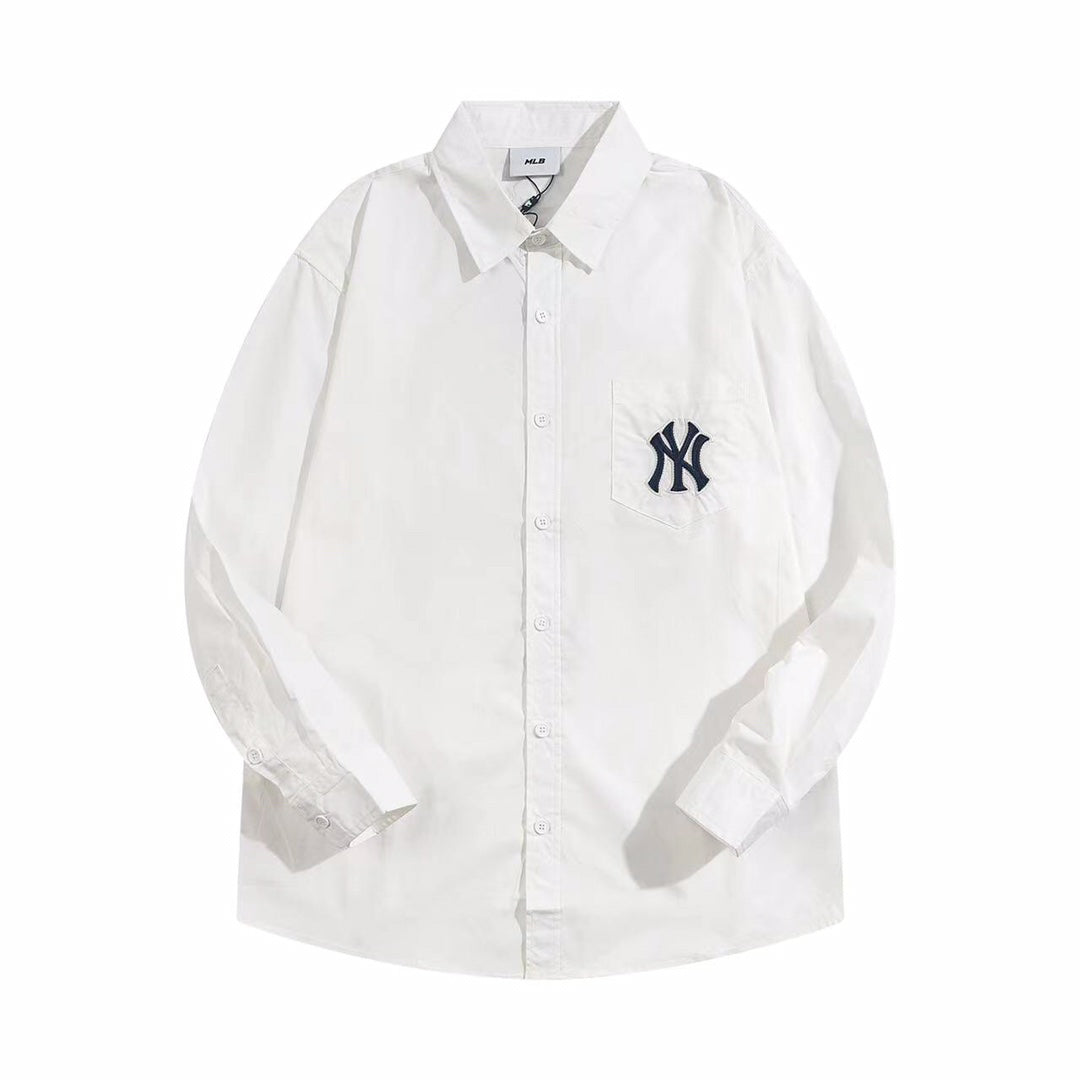 MLB New York Yankees Monogram Embroidered Oxford Shirt