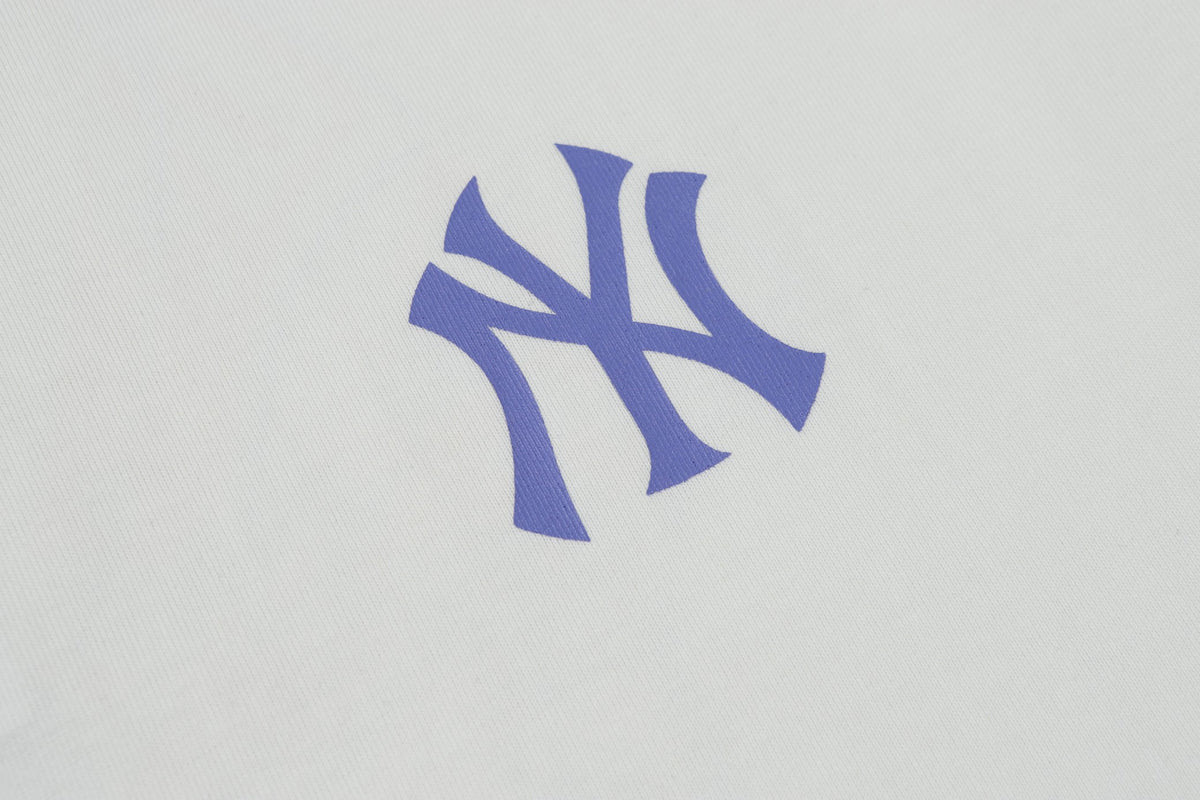 MLB Korea Graffiti Art Team Logo Crew Neck Short‑Sleeve T‑Shirt`