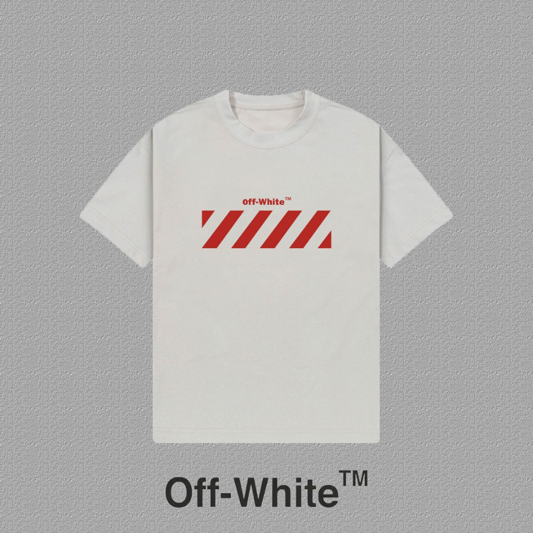 Off-White™ Diagonal Stripe Arrow Heavyweight Short-Sleeve T-Shirt