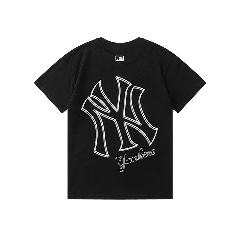 MLB Monogram Big Logo Print Short Sleeve T-Shirt
