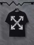 OFF-WHITE™ Graffiti Logo Print Short-Sleeve T-Shirt