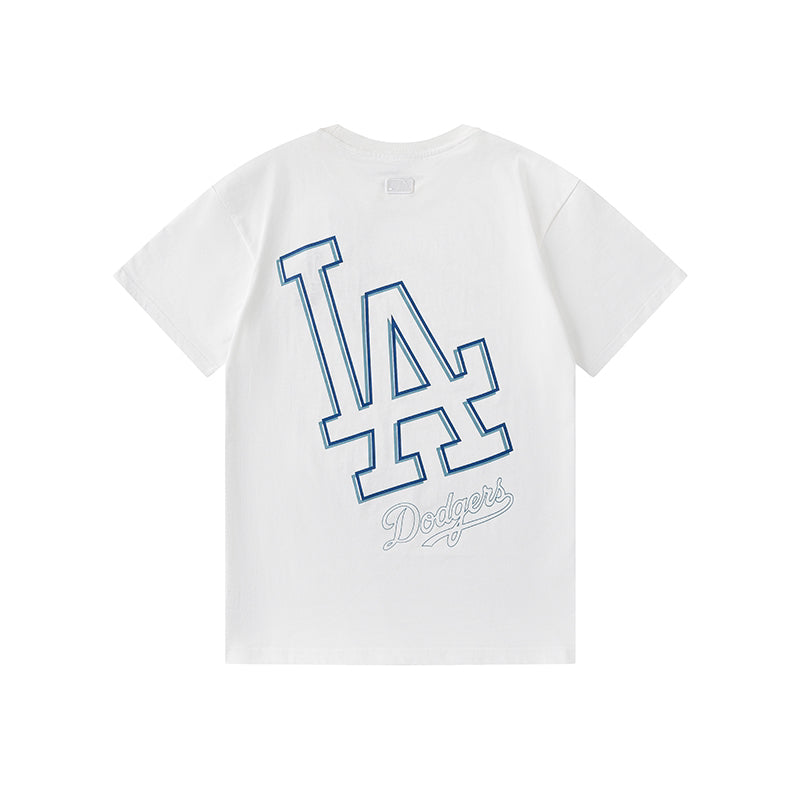 MLB Monogram Big Logo Print Short Sleeve T-Shirt