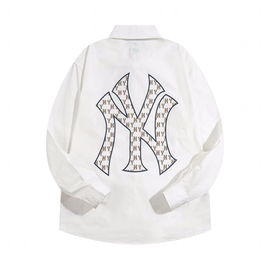 MLB New York Yankees Monogram Embroidered Oxford Shirt