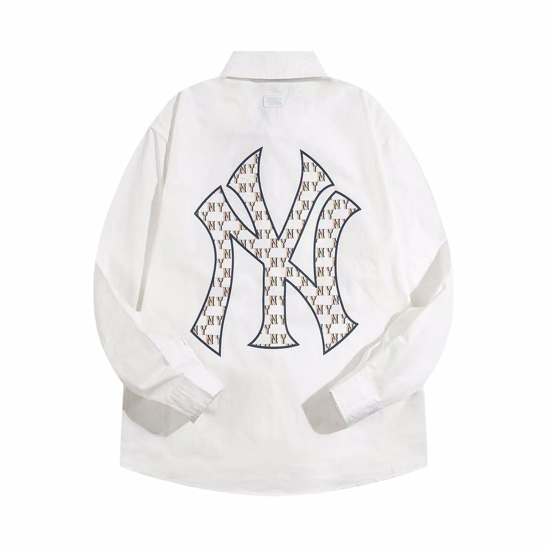MLB New York Yankees Monogram Embroidered Oxford Shirt