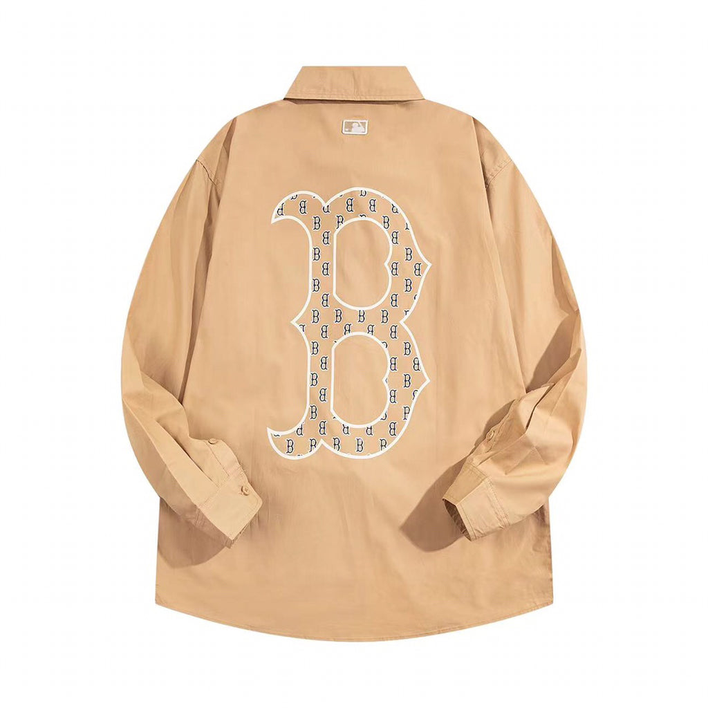 MLB Monogram Embroidered Woven Shirt