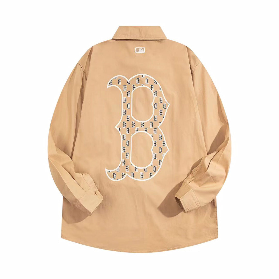 MLB Monogram Embroidered Woven Shirt