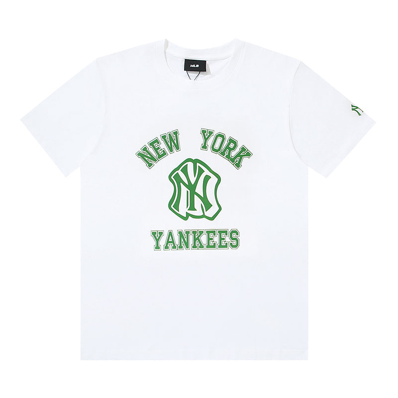 MLB New York Yankees Embroidered Logo Pure Cotton T-Shirt