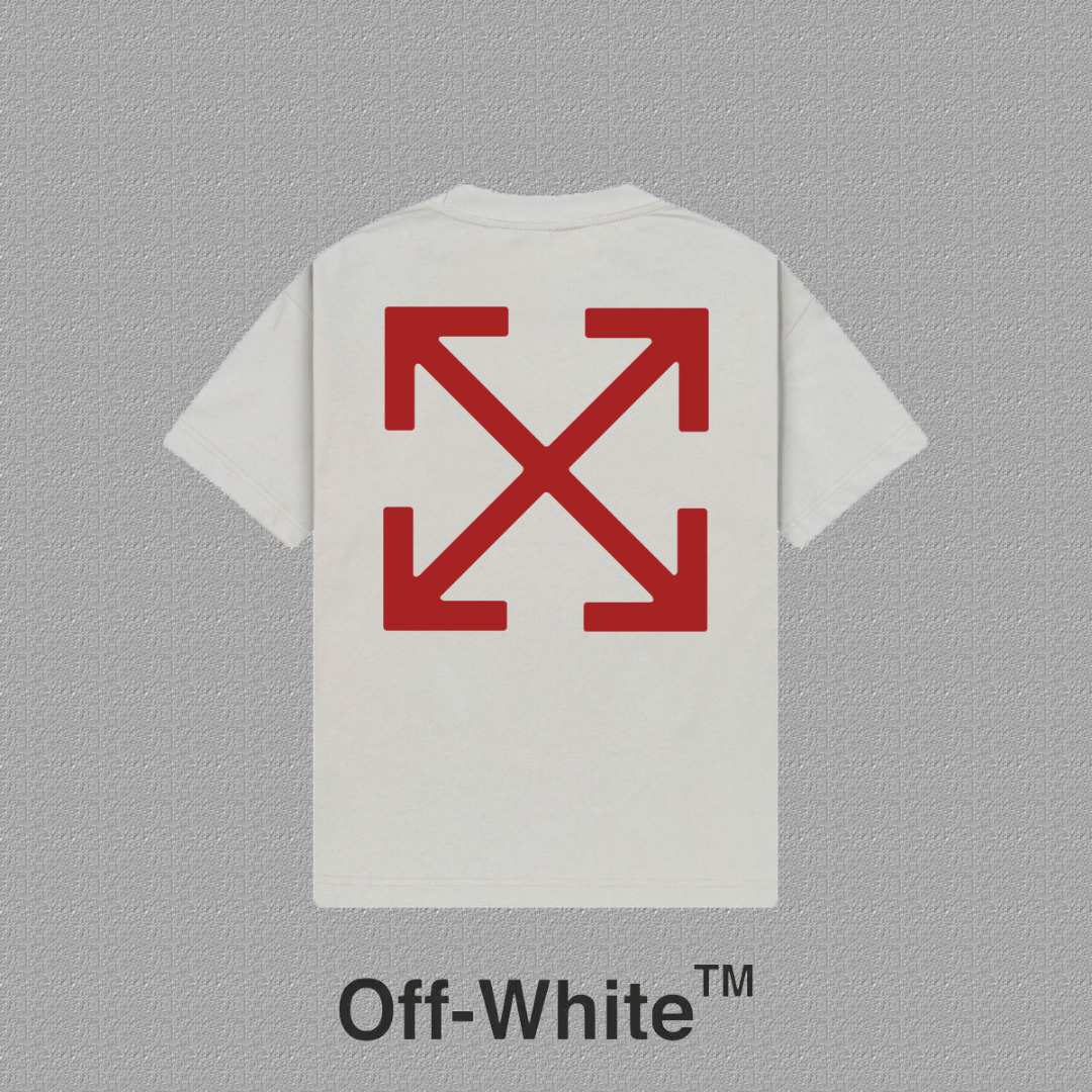 Off-White™ Diagonal Stripe Arrow Heavyweight Short-Sleeve T-Shirt