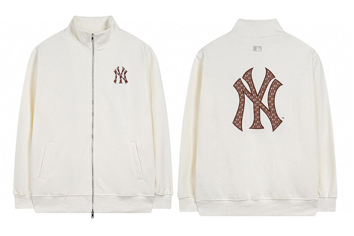 MLB Monogram Fleece Zip-Up Jacket