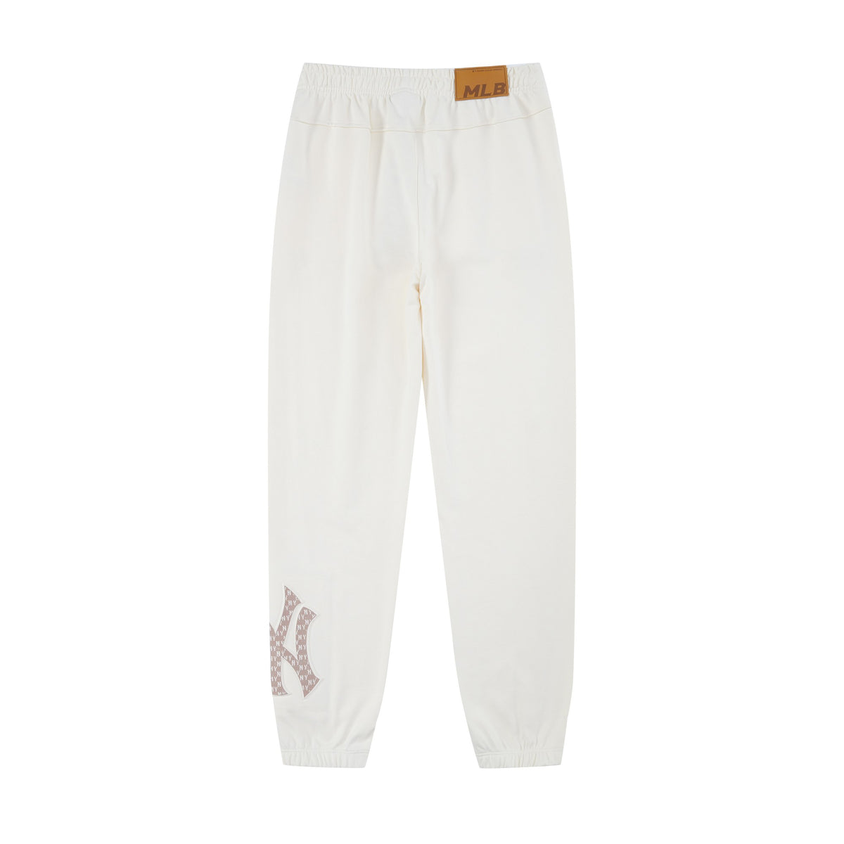 MLB New York Yankees NY Logo Embroidered Vintage Fleece Sweatpants – Unisex Relaxed Fit