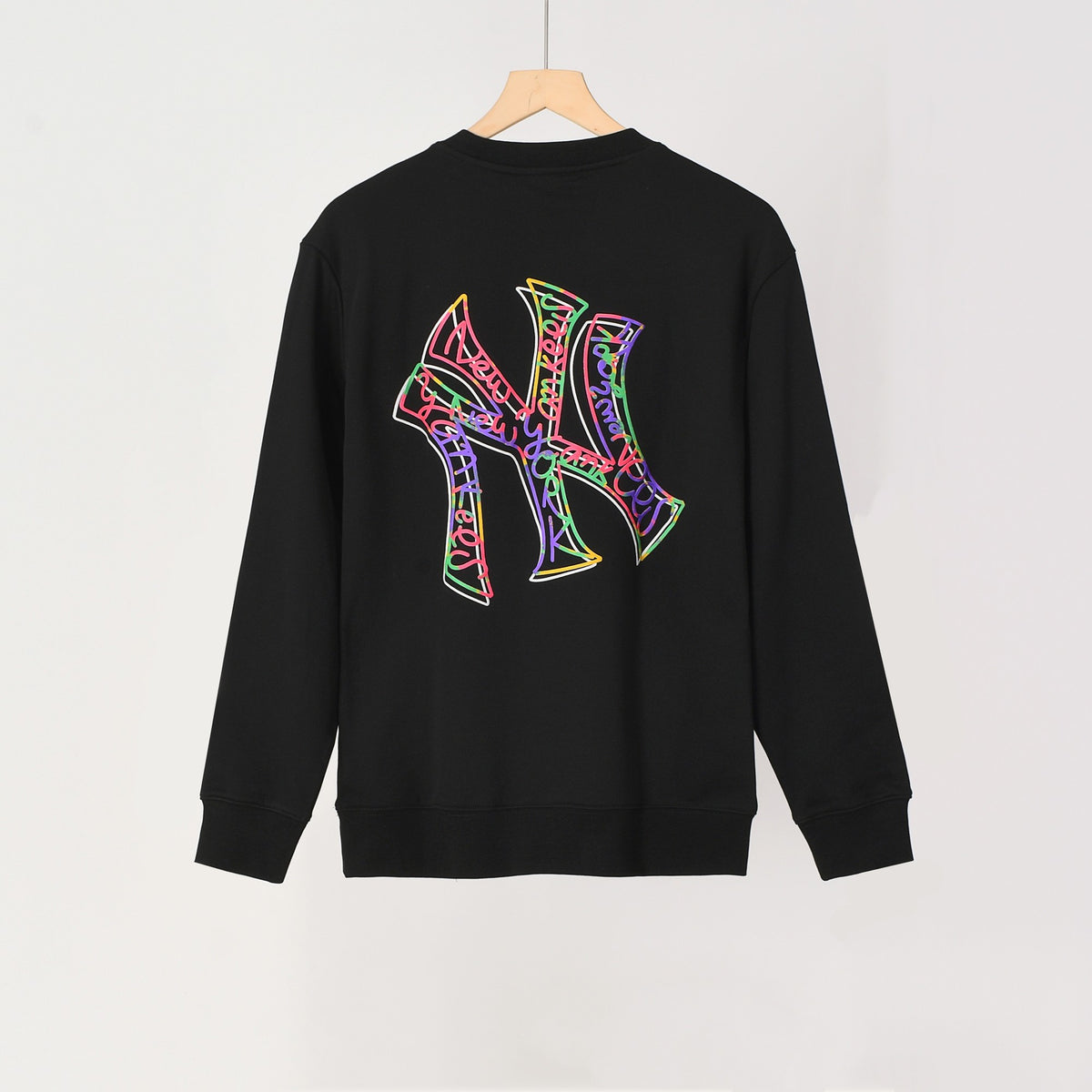 MLB New York Yankees Monogram Embroidered Crewneck Sweatshirt