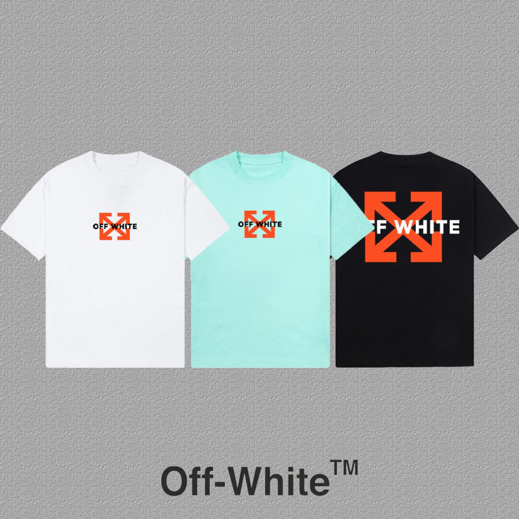 Off-White™ Floral Arrow Print Heavyweight Short-Sleeve T-Shirt