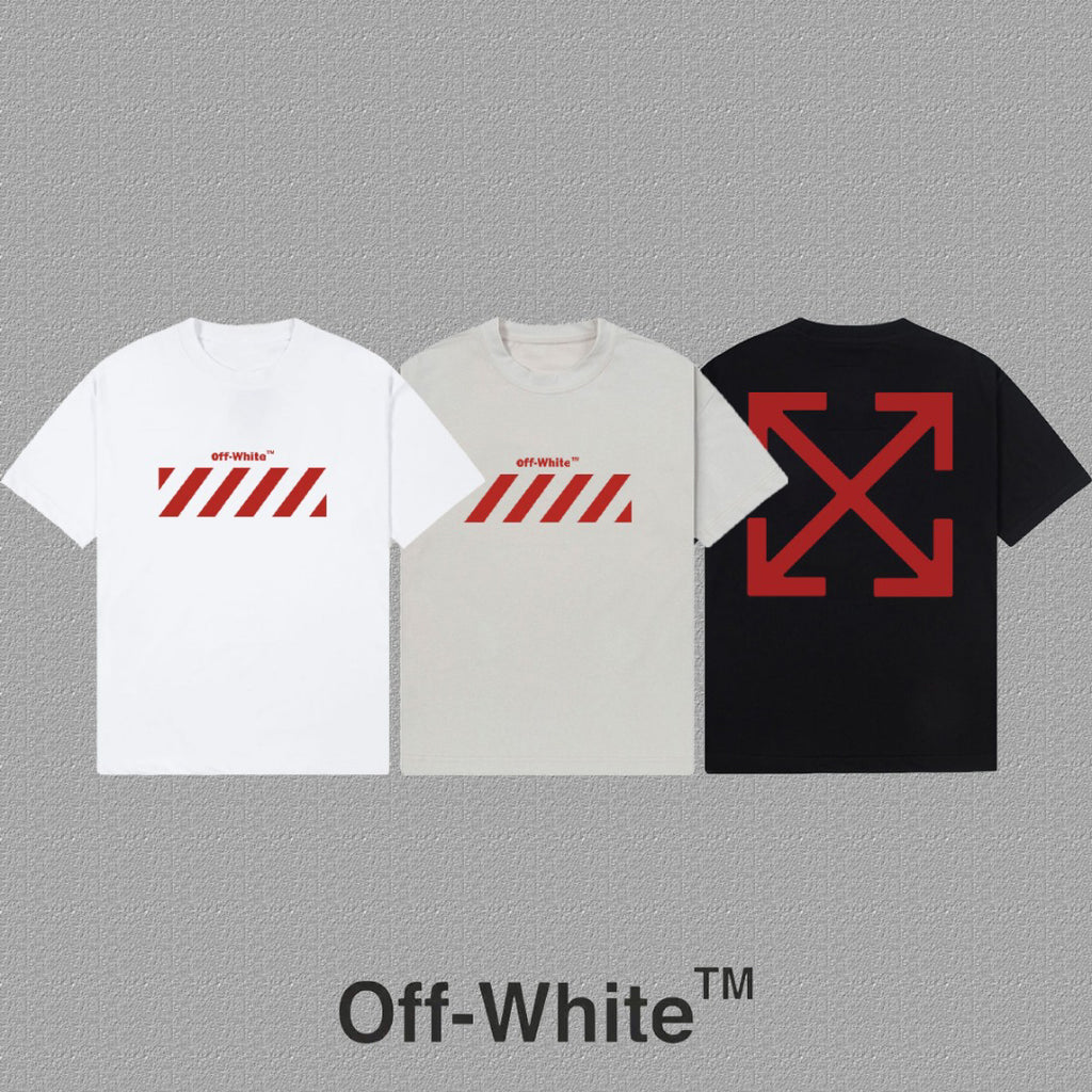 Off-White™ Diagonal Stripe Arrow Heavyweight Short-Sleeve T-Shirt