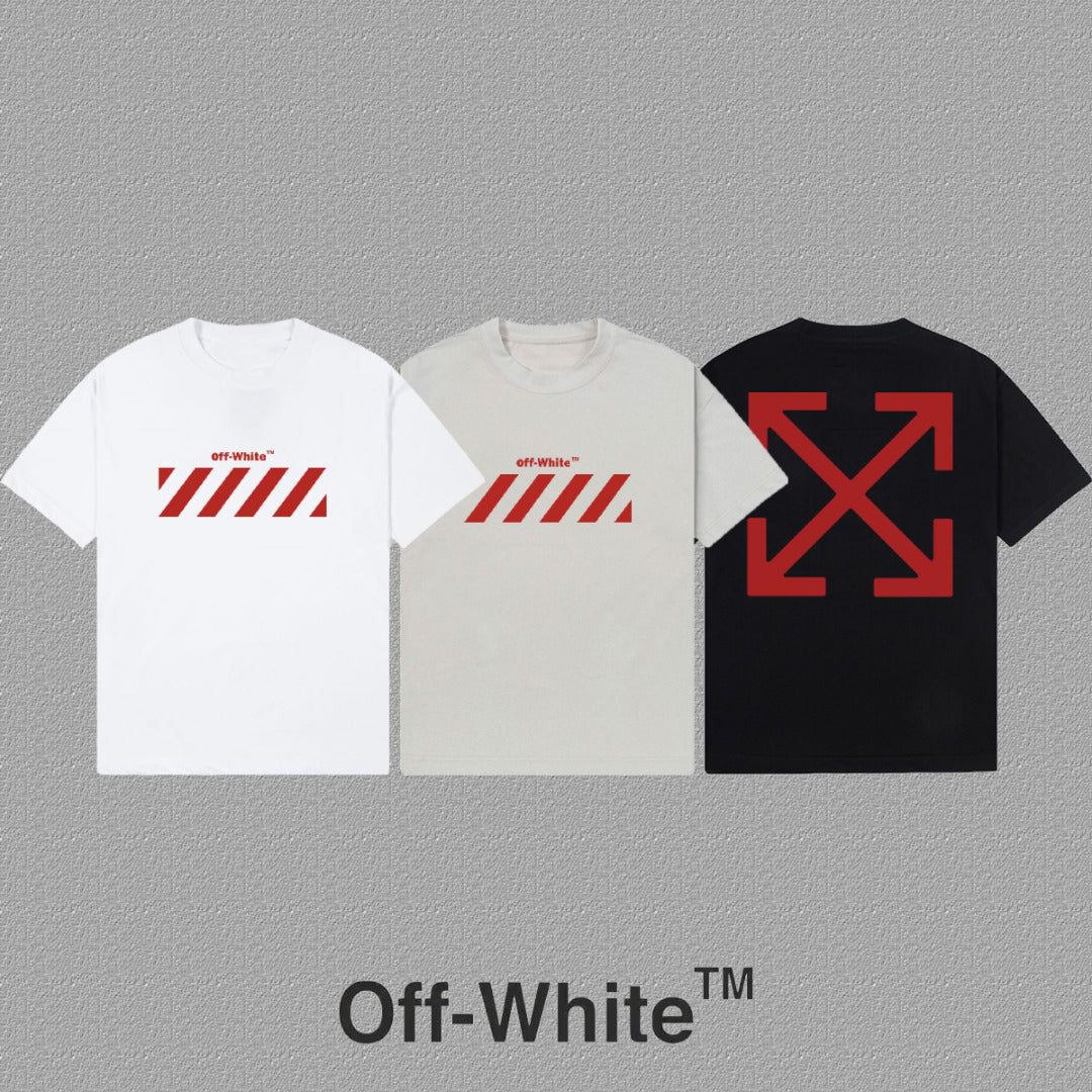 Off-White™ Diagonal Stripe Arrow Heavyweight Short-Sleeve T-Shirt