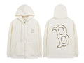 MLB Unisex Classic Oversized Logo Fleece-Lined Zip-Up Hoodie — AW26 Collection