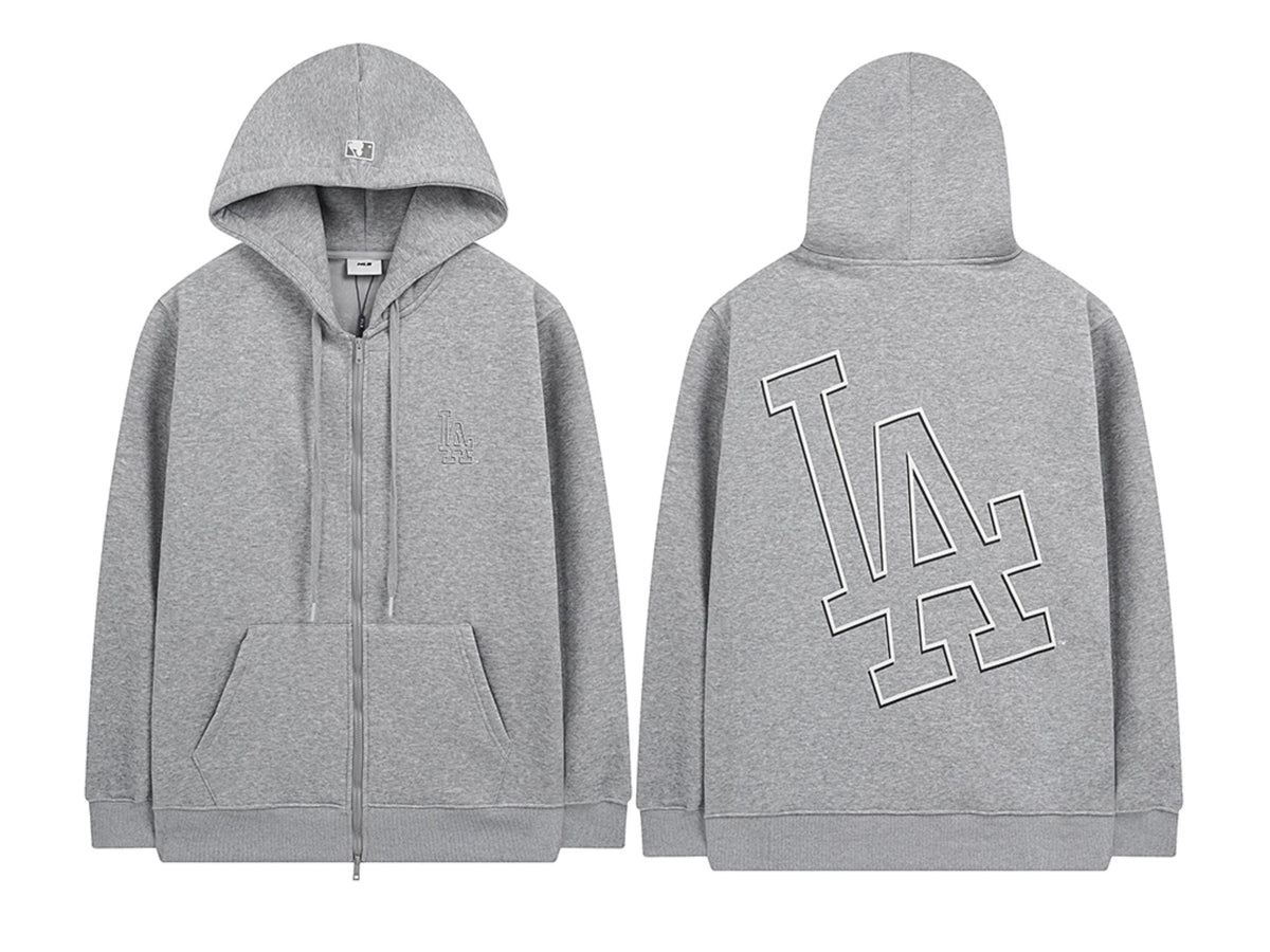 MLB Unisex Classic Oversized Logo Fleece-Lined Zip-Up Hoodie — AW26 Collection