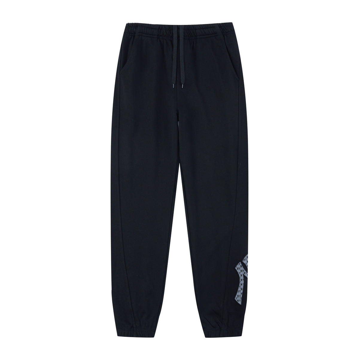 MLB New York Yankees NY Logo Embroidered Vintage Fleece Sweatpants – Unisex Relaxed Fit