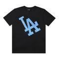 MLB LA Dodgers Twisted Embroidered Print Pure Cotton T-Shirt