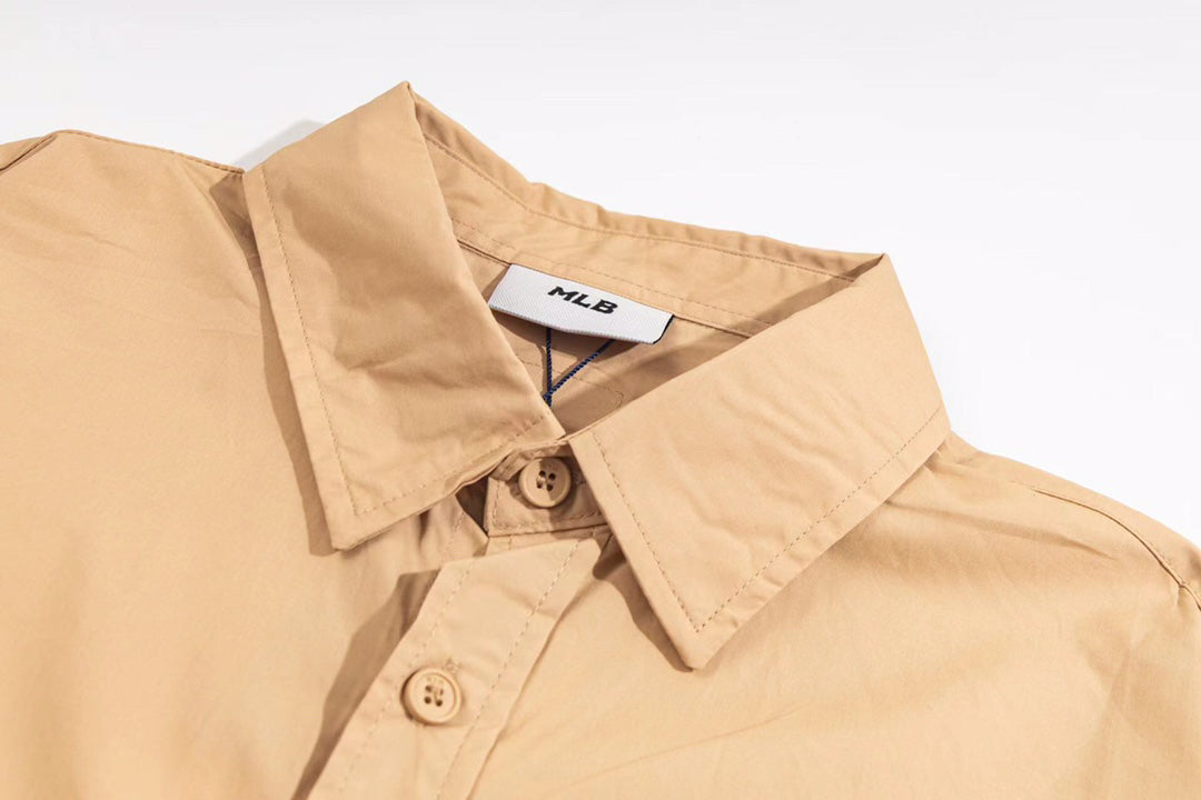 MLB Monogram Embroidered Woven Shirt