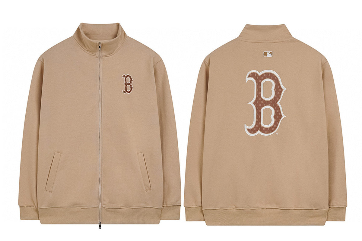 MLB Monogram Fleece Zip-Up Jacket