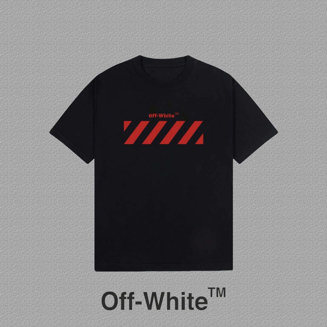 Off-White™ Diagonal Stripe Arrow Heavyweight Short-Sleeve T-Shirt