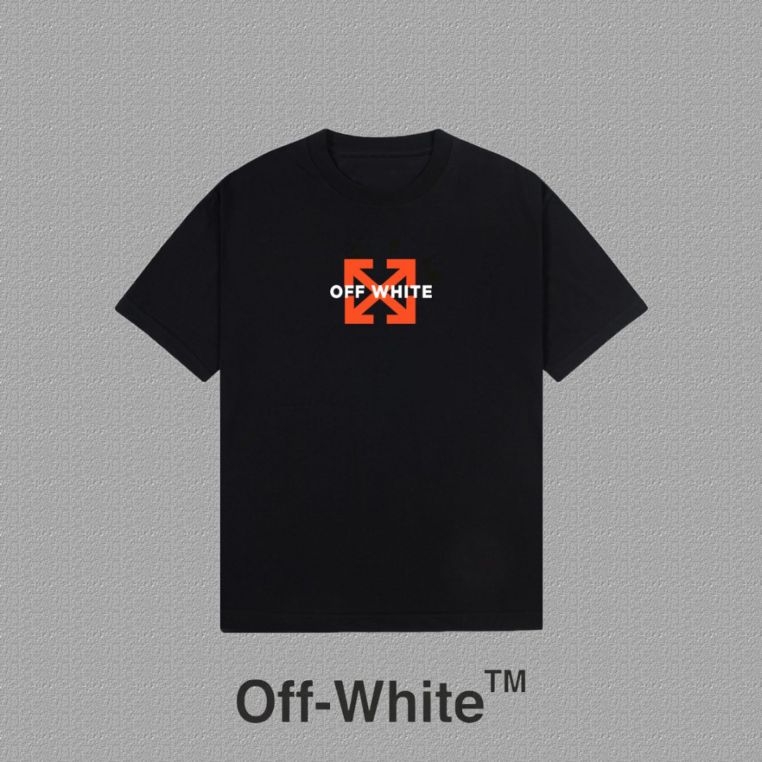 Off-White™ Floral Arrow Print Heavyweight Short-Sleeve T-Shirt