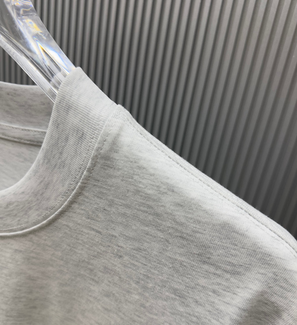 Off-White Arrow Cat Graphic Print Heavyweight Crewneck T-Shirt – White