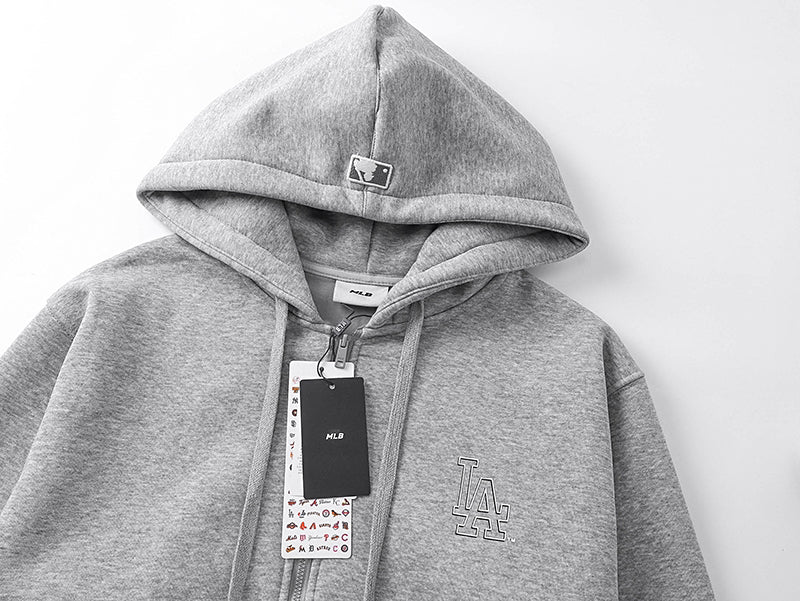 MLB Unisex Classic Oversized Logo Fleece-Lined Zip-Up Hoodie — AW26 Collection