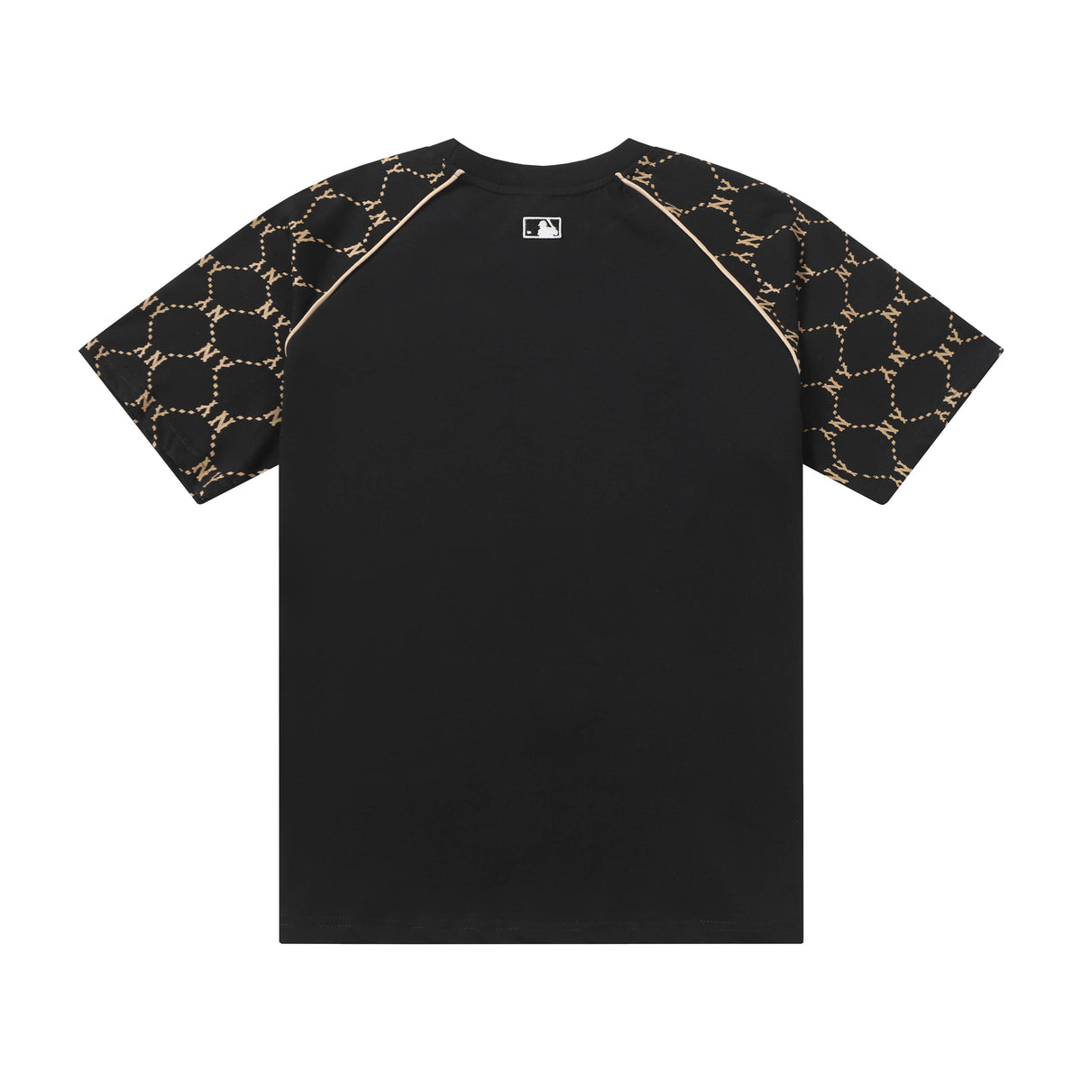 MLB Unisex Couple Casual T-Shirt – Diamond Monogram Vintage Round Neck Pure Cotton Short Sleeve