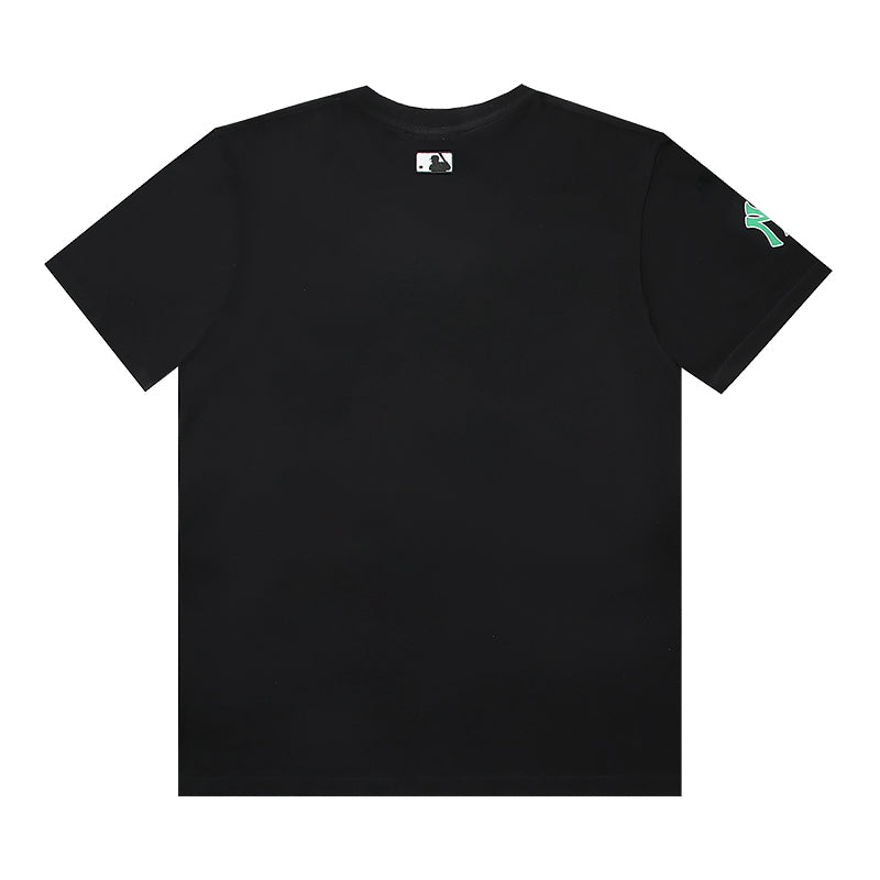MLB Year of the Rabbit Limited Edition Character Print Embroidered Pure Cotton T-Shirt – Unisex Relaxed Fit Crew Neck Short Sleeve