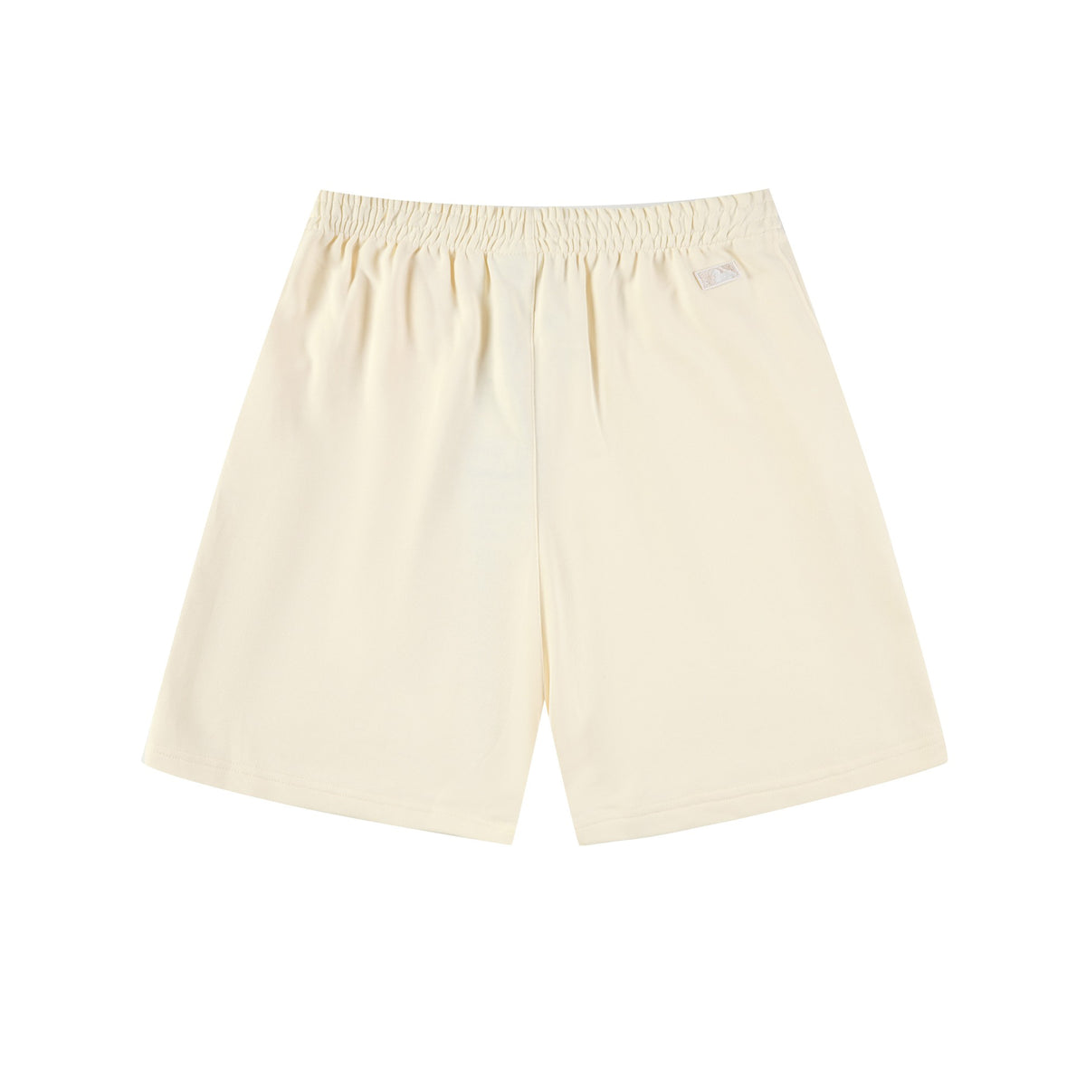 `Unisex Minimal NY Embroidered Sweat Shorts, Elastic Drawstring Casual Shorts with Pockets, Solid Color Streetwear Summer Shorts for Men Women`