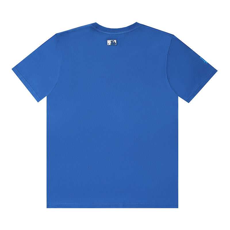 NY&MLB Embroidered Marque Print Pure Cotton T-Shirt