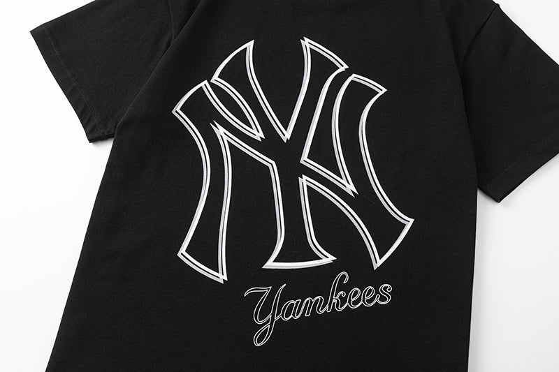 MLB Monogram Big Logo Print Short Sleeve T-Shirt