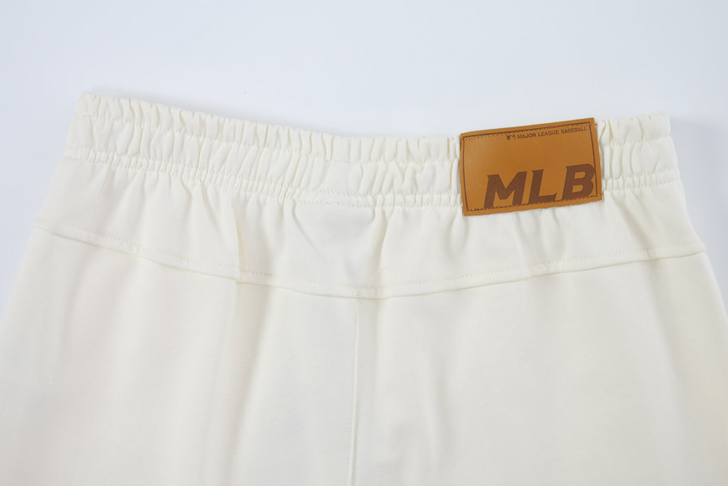 MLB New York Yankees NY Logo Embroidered Vintage Fleece Sweatpants – Unisex Relaxed Fit