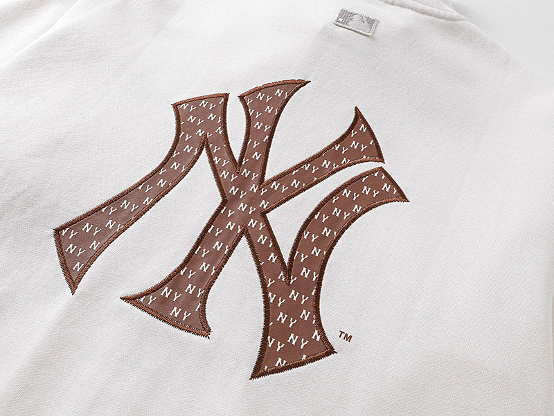 MLB Monogram Fleece Zip-Up Jacket