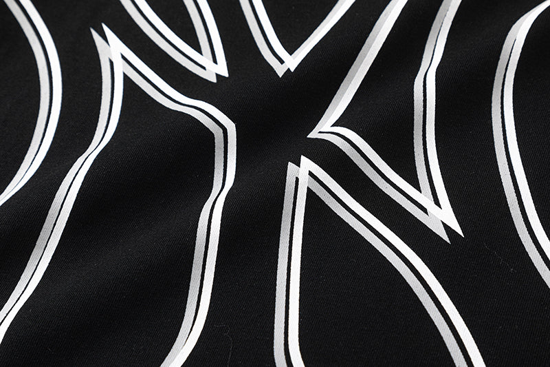 MLB Monogram Big Logo Print Short Sleeve T-Shirt