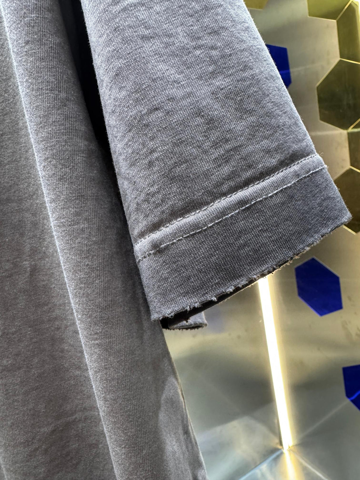 Off-White Washed Heavyweight Arrow Cross Graphic Crewneck T-Shirt