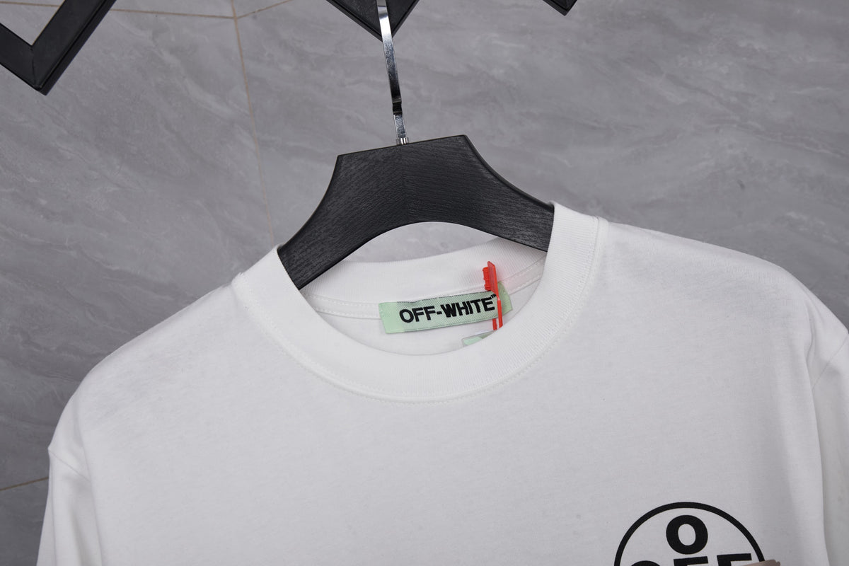 OFF-WHITE™ Arrow Patch Pocket Graphic Short-Sleeve T-Shirt