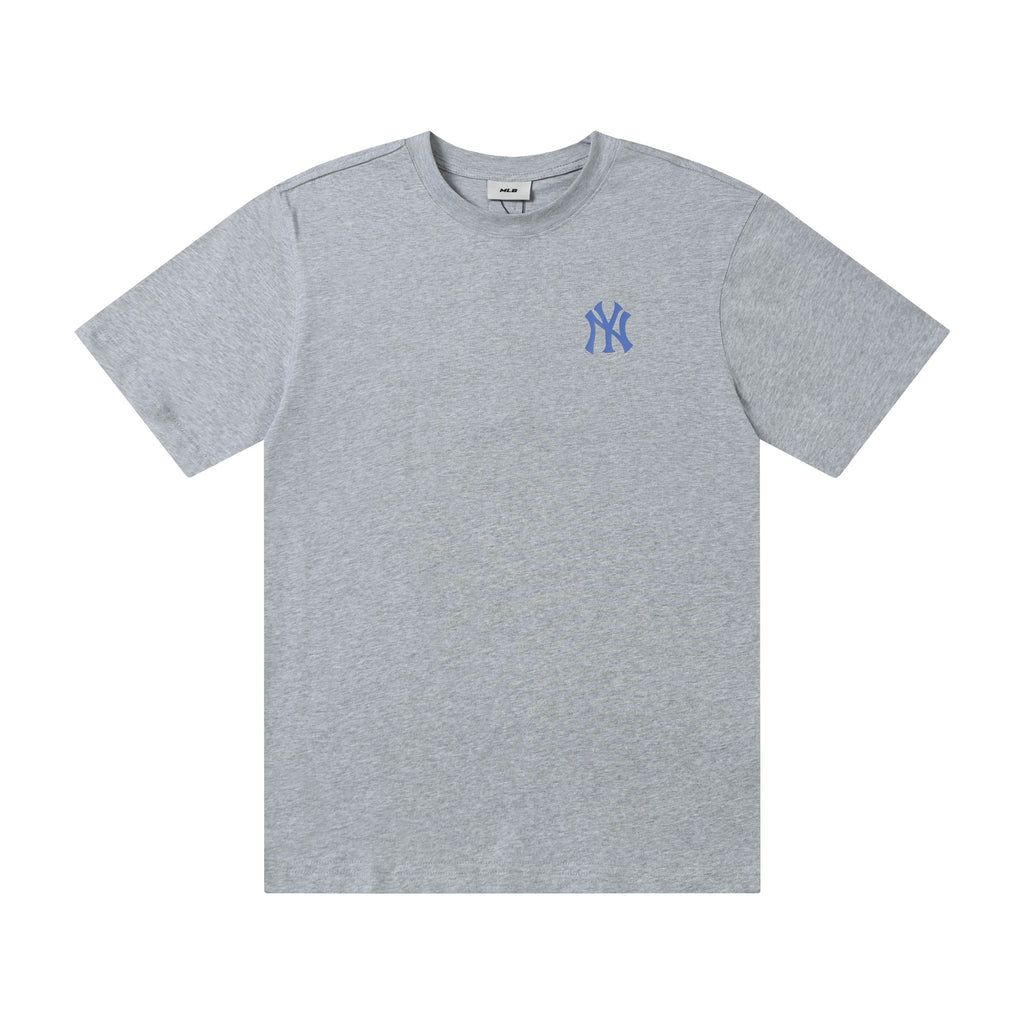 MLB Korea Graffiti Art Team Logo Crew Neck Short‑Sleeve T‑Shirt`