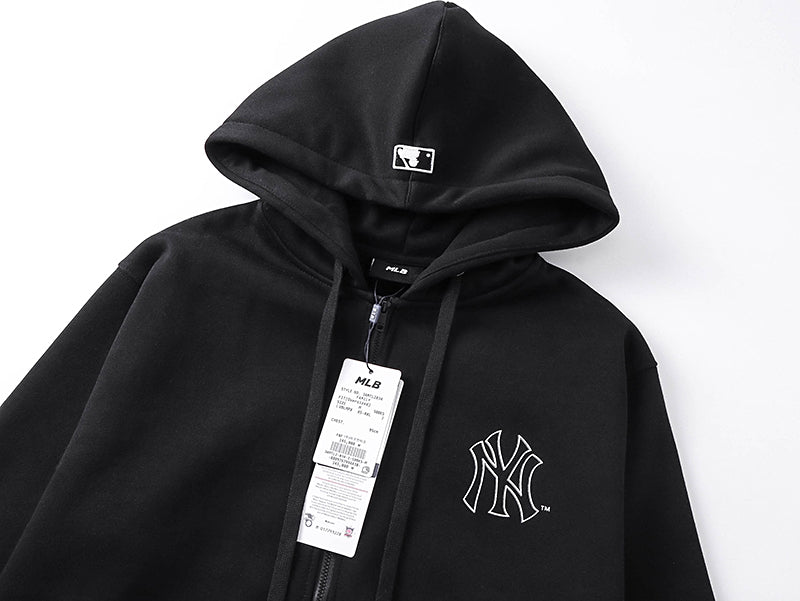 MLB Unisex Classic Oversized Logo Fleece-Lined Zip-Up Hoodie — AW26 Collection