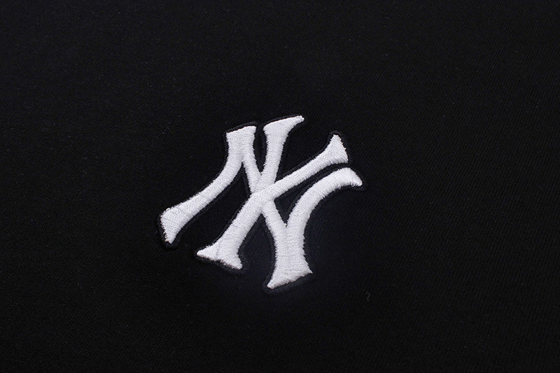 MLB Korea Monogram Fill Team Logo Crew Neck Short‑Sleeve T‑Shirt`