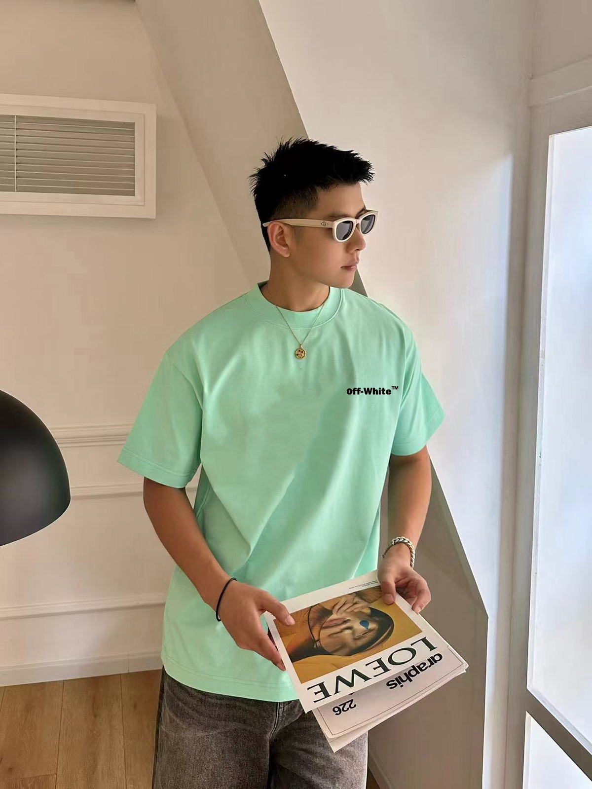 Off-White™ Arrow Logo Heavyweight T-Shirt — Multi-Color Edition