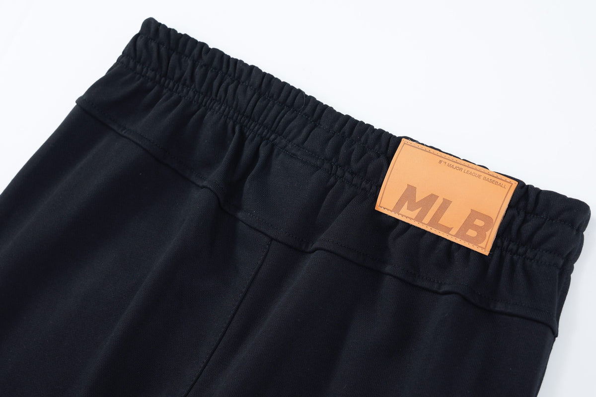 MLB New York Yankees NY Logo Embroidered Vintage Fleece Sweatpants – Unisex Relaxed Fit