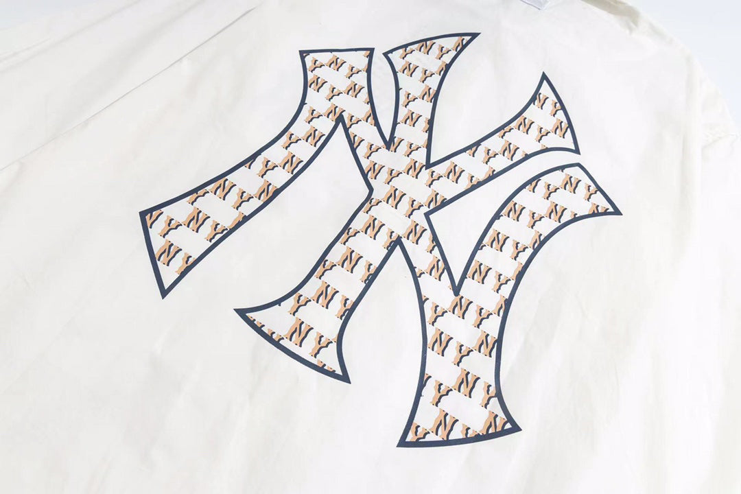 MLB New York Yankees Monogram Embroidered Oxford Shirt