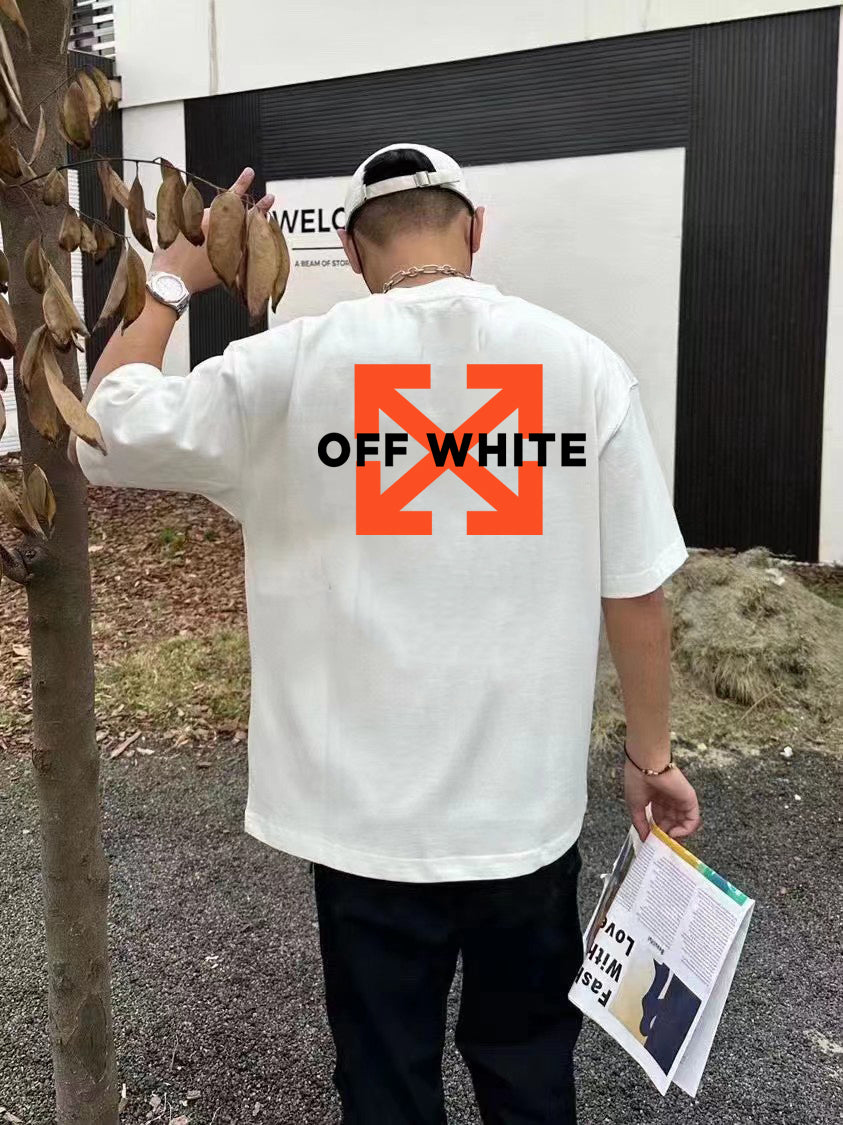 Off-White™ Floral Arrow Print Heavyweight Short-Sleeve T-Shirt