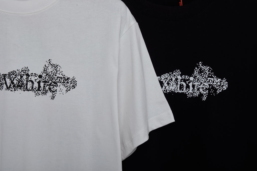 OFF-WHITE™ Graffiti Logo Print Short-Sleeve T-Shirt