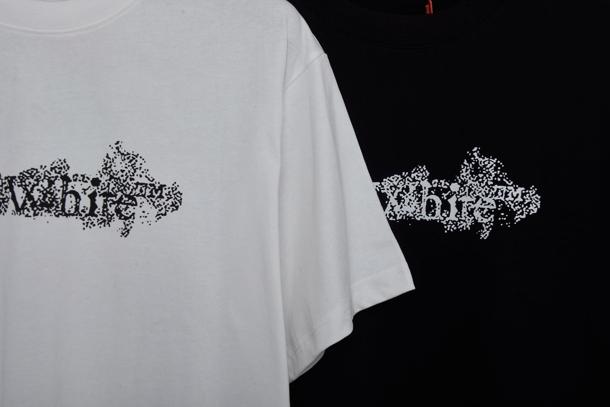 OFF-WHITE™ Graffiti Logo Print Short-Sleeve T-Shirt