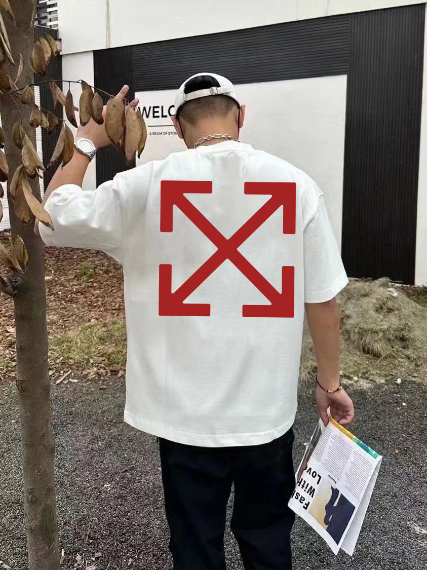 Off-White™ Diagonal Stripe Arrow Heavyweight Short-Sleeve T-Shirt
